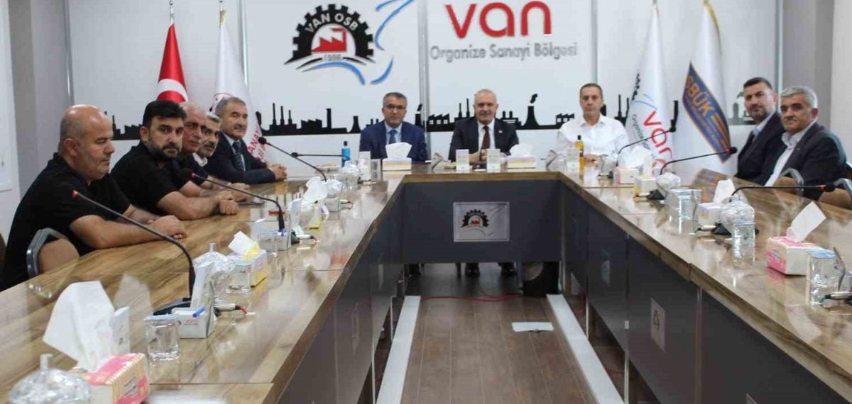 Van OSB Başkanı Aslan: OSB üretim, yatırım ve istihdamın lokomotifi