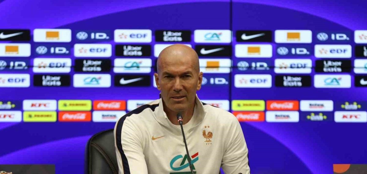 Zidane: Yarın Fransa sahada olacak, Mbappé kaptanlığını sürdürecek