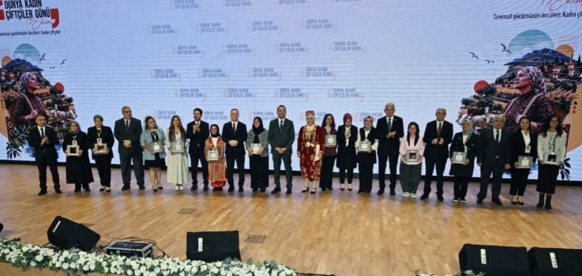 19 Mayıs’ta kadın üreticileri güçlendiren proje bakanlık ödülü aldı