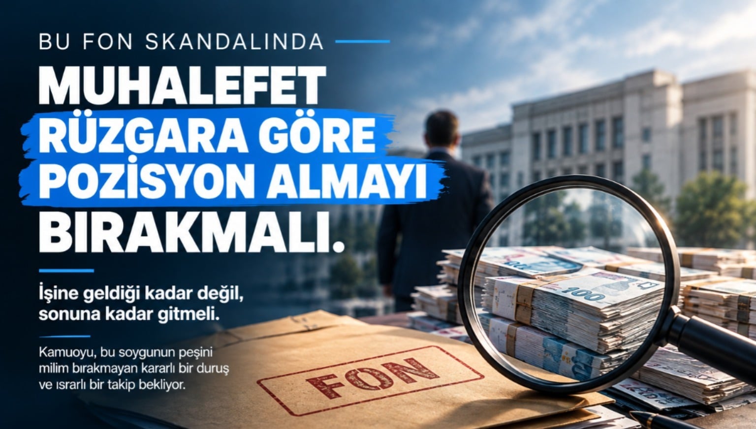 Liberal Parti’den Fon Skandalına Sert Tepki: Tam Liste Açıklansın!