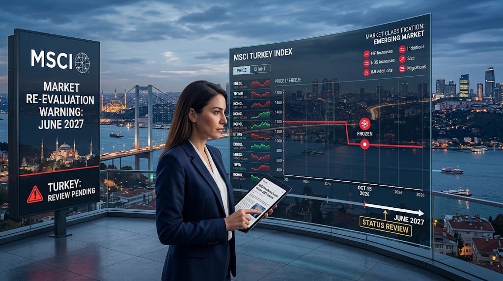 MSCI’den Türkiye Endekslerine Dondurma Kararı: Haziran 2027 Uyarısı