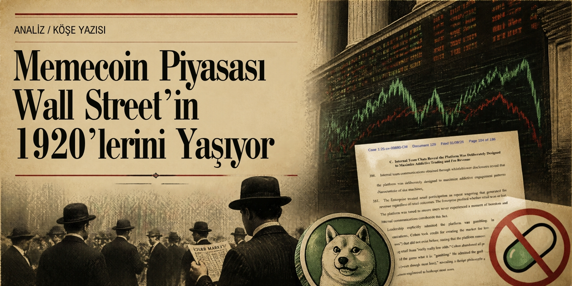 Memecoin Piyasası Wall Street’in 1920’lerini Yaşıyor