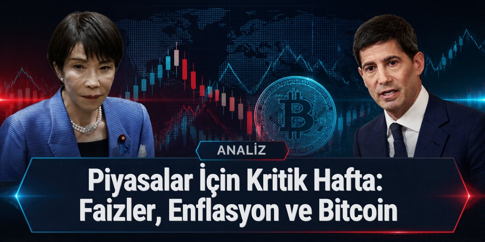 Piyasalar İçin Kritik Hafta: Faizler, Enflasyon ve Bitcoin