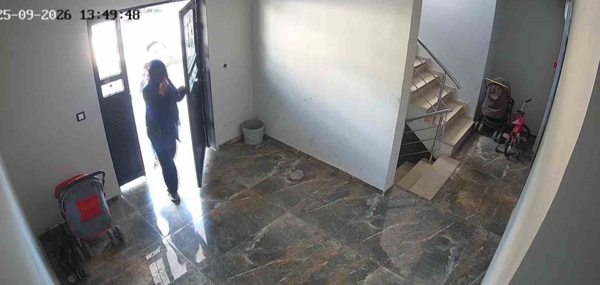 Adana’da apartmana giren kadın hırsız tutuklandı, kamera kayıtları belirledi