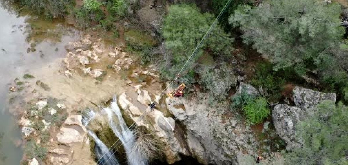 AFAD personeline Antalya’da uluslararası standartlarda ipli kurtarma eğitimi verildi