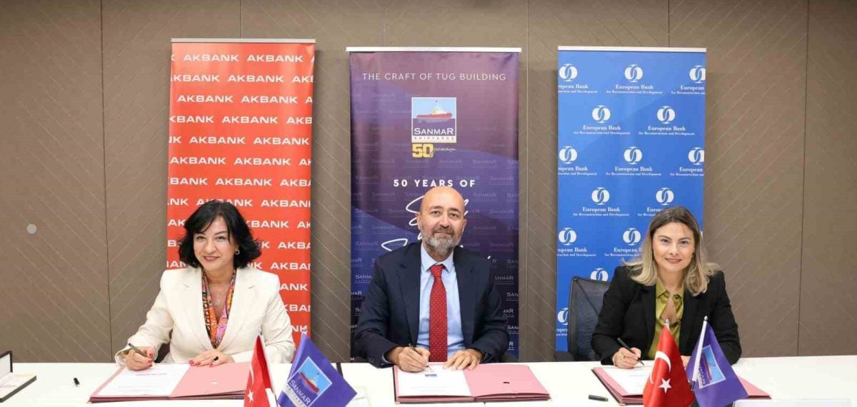 Akbank ile EBRD’den Sanmar Denizcilik’e 45 milyon euro finansman desteği