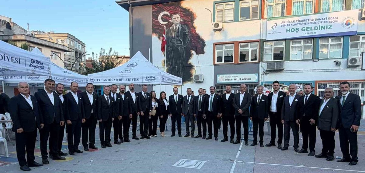 Akhisar ATSO seçimlerinde Sami Karaoğlan’ın Beyaz Listesi öne çıktı