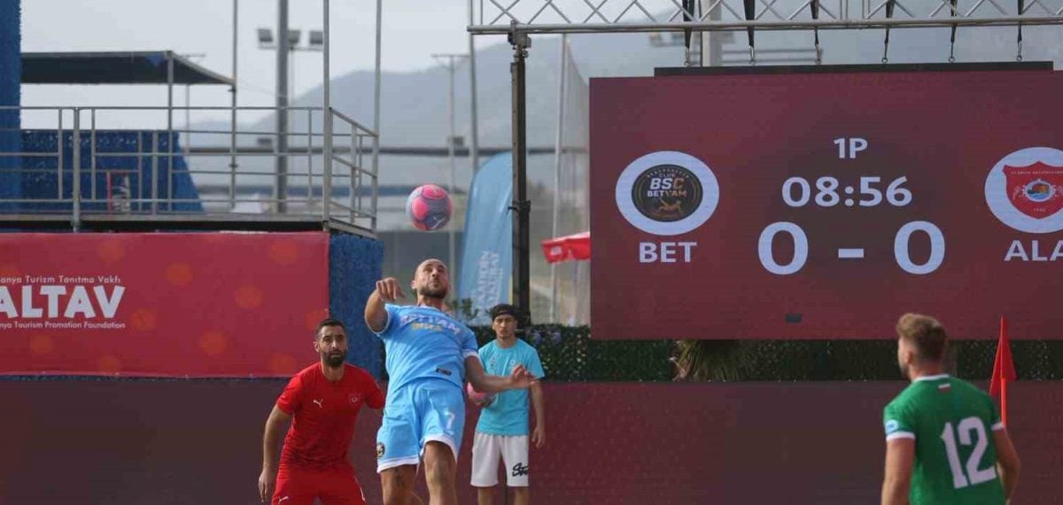Alanya Belediyespor turnuvaya 5-4 galibiyetle başladı