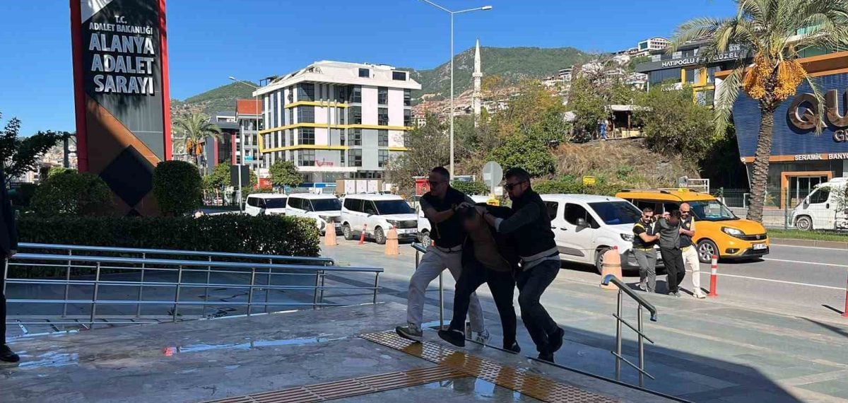 Alanya’da ailesi hedef alınan kaçırma sonrası 7 şüpheli adliyeye sevk edildi