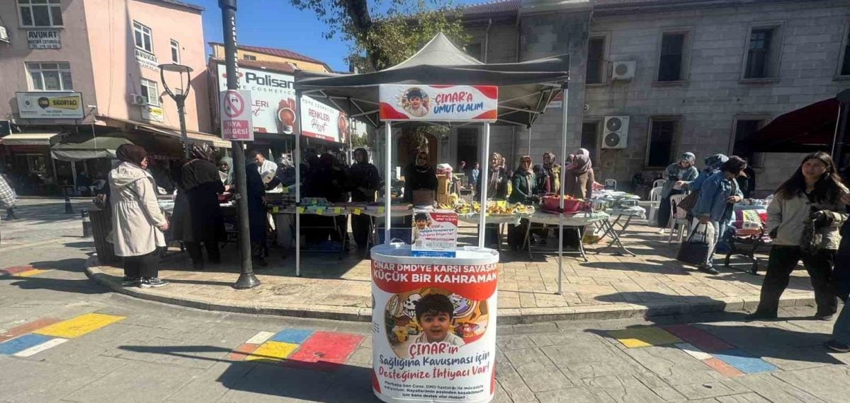 Alaplı’da aile ve halk DMD hastası çocuk için yardım etkinliği başlattı