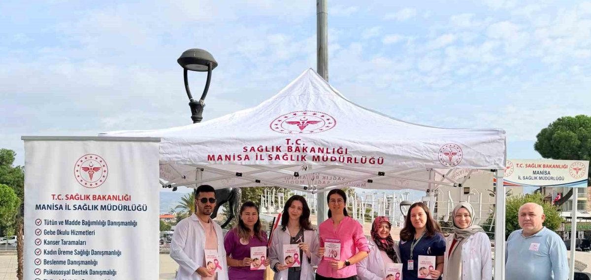 Alaşehir’de farkındalık etkinliğiyle 40-69 yaş arası kadınlara ücretsiz mamografi çağrısı