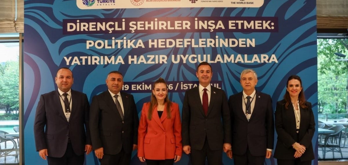 Antalya COP31 hazırlığında İstanbul’da dirençli şehirler toplantısına katıldı