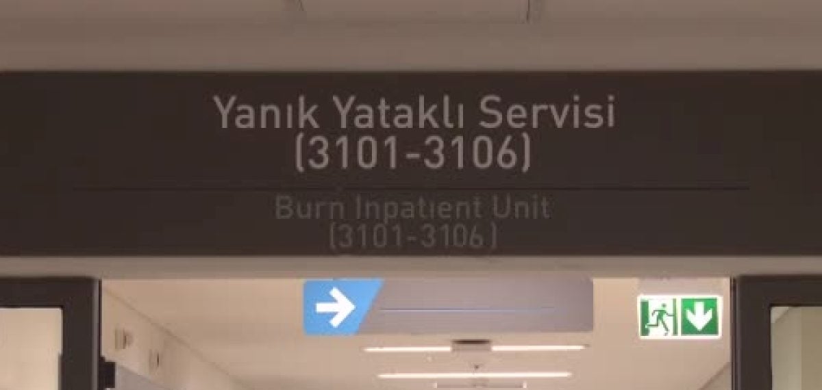 Araçtaki akü patlaması sonrası sürücü yüzde 25 yanıkla tedavi edildi
