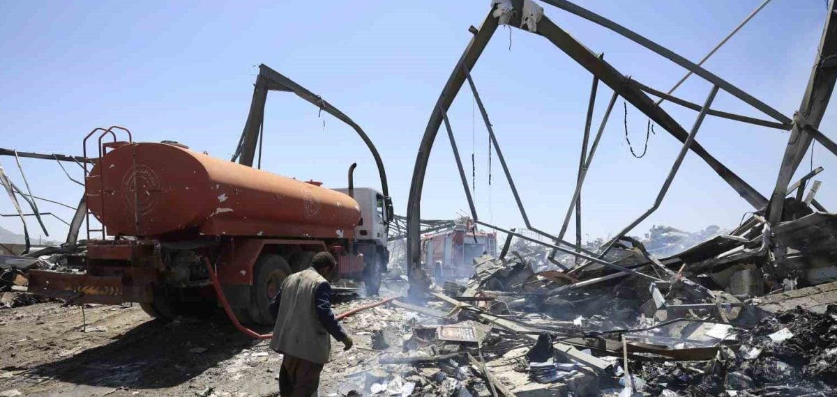 Arap Koalisyonu: Husilere ait 136 askeri hedef imha edildi