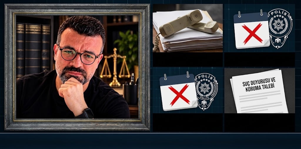Avukat Afşin Hatipoğlu’na Ölüm Tehdidi: Emniyet Randevusu İptal Edildi