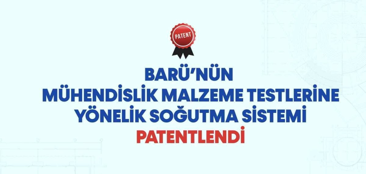 Bartın Üniversitesi patentli kriyojenik soğutma sistemi mühendislikte yeni imkan sunuyor