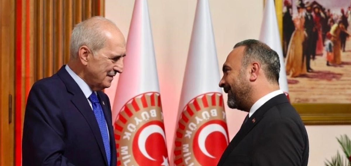 Bartın Üniversitesi Rektörü Ahmet Akkaya TBMM açılış resepsiyonunda bulundu