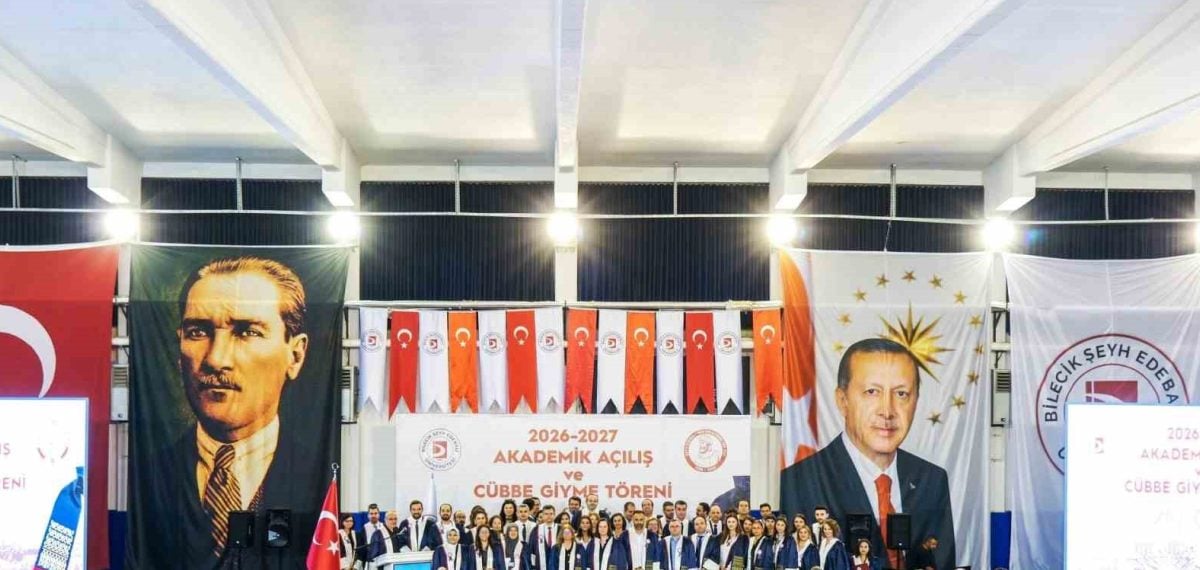 Bilecik Şeyh Edebali Üniversitesi’nde 2026-2027 akademik yıl açılışı ve cübbe töreni