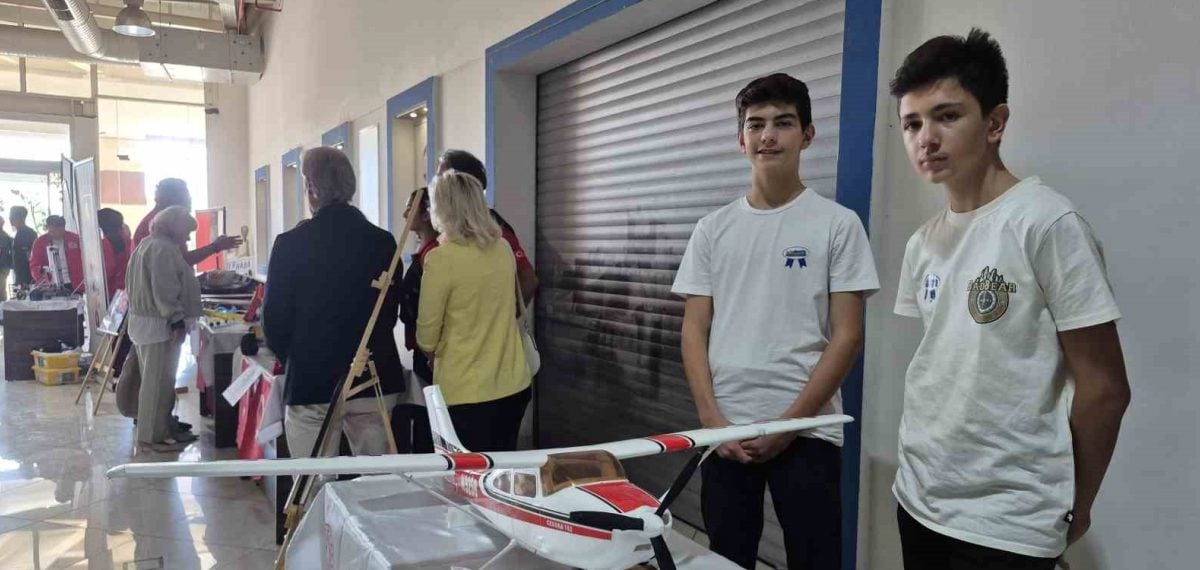 Bodrum’da lise öğrencilerinin savunma ve arama kurtarma teknolojileri sergisi