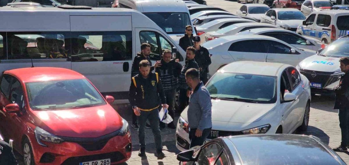 Boşanma kavgasında silahlı saldırı Zonguldak Adliye yolunda