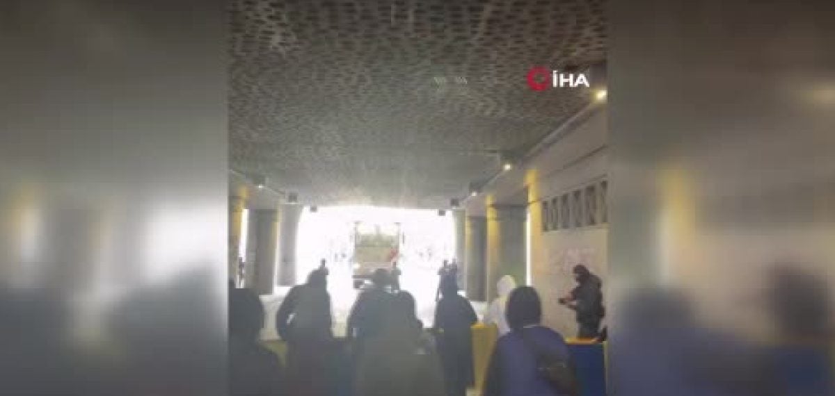 Brüksel ve Liege’de öğrenci protestoları yeniden alevlendi polis müdahalesi oldu