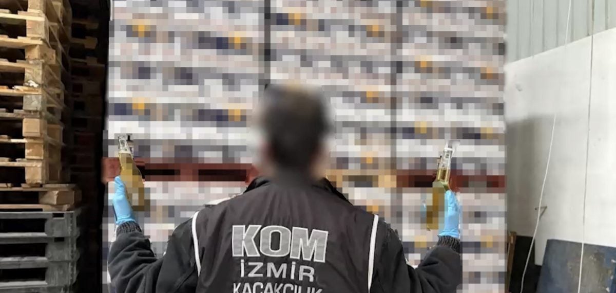 Buca’da depoda 23 bin 40 şişe kaçak içki ele geçirildi operasyonun maliyeti yüksek