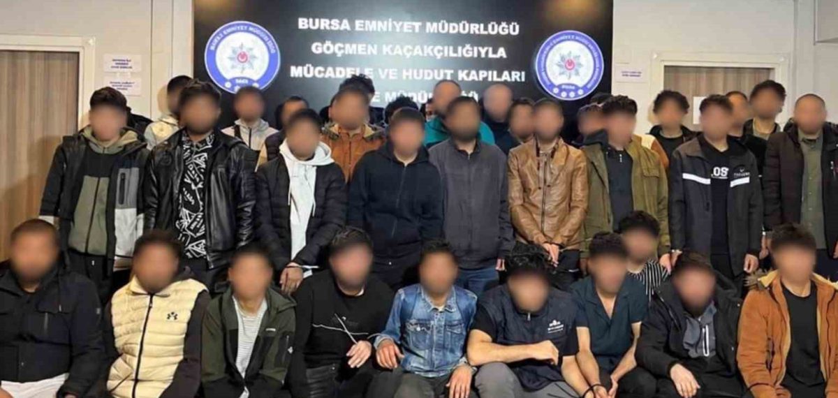 Bursa’da düzenlenen operasyonda 11 organizatör gözaltına alındı
