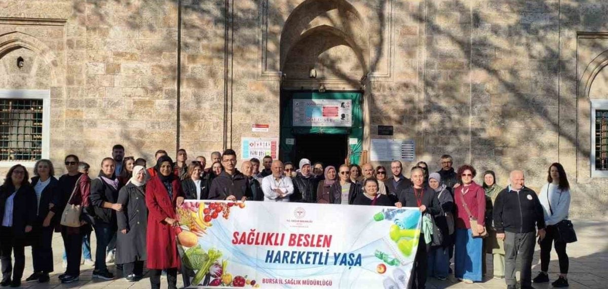 Bursa’da ’Hareket Et, Sağlıklı Yaşa’ yürüyüşü tarihi rotada sona erdi