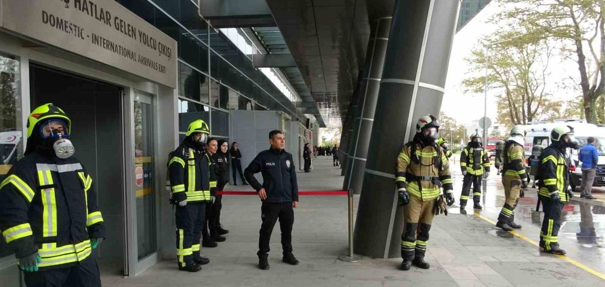 Çanakkale Havalimanı’nda KBRN tatbikatı başarıyla tamamlandı