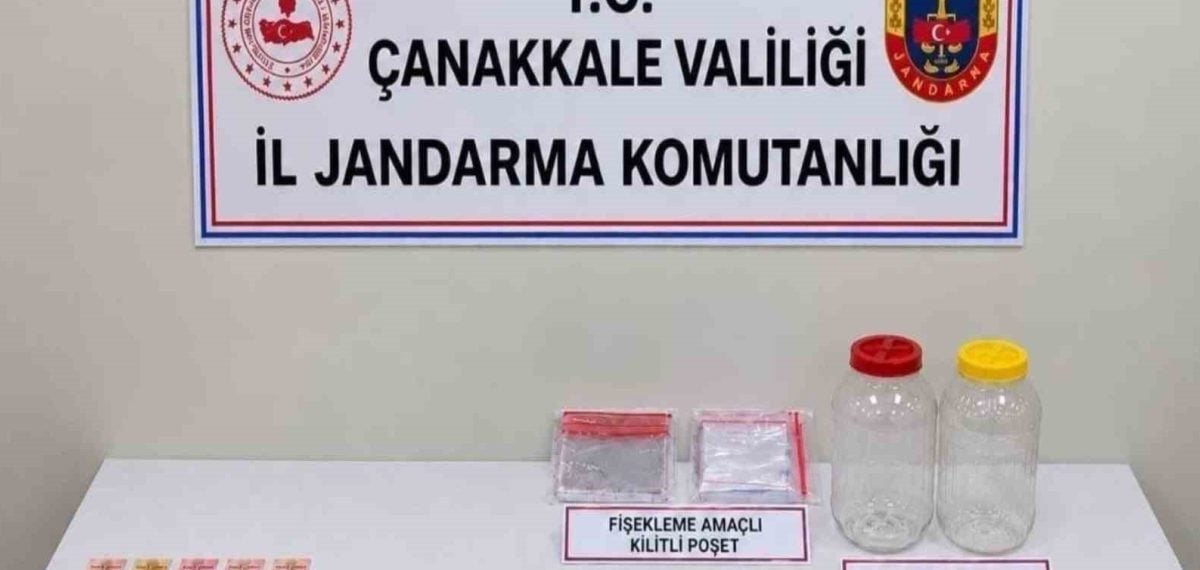Çanakkale jandarması 11 adreste uyuşturucu operasyonu sonucu 11 tutuklama