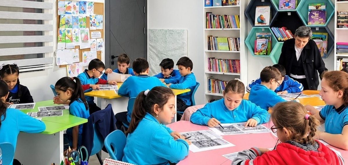 Canik Halk Kütüphanesi çocuklara oyun ve okuma odaklı eğitim desteği sunuyor