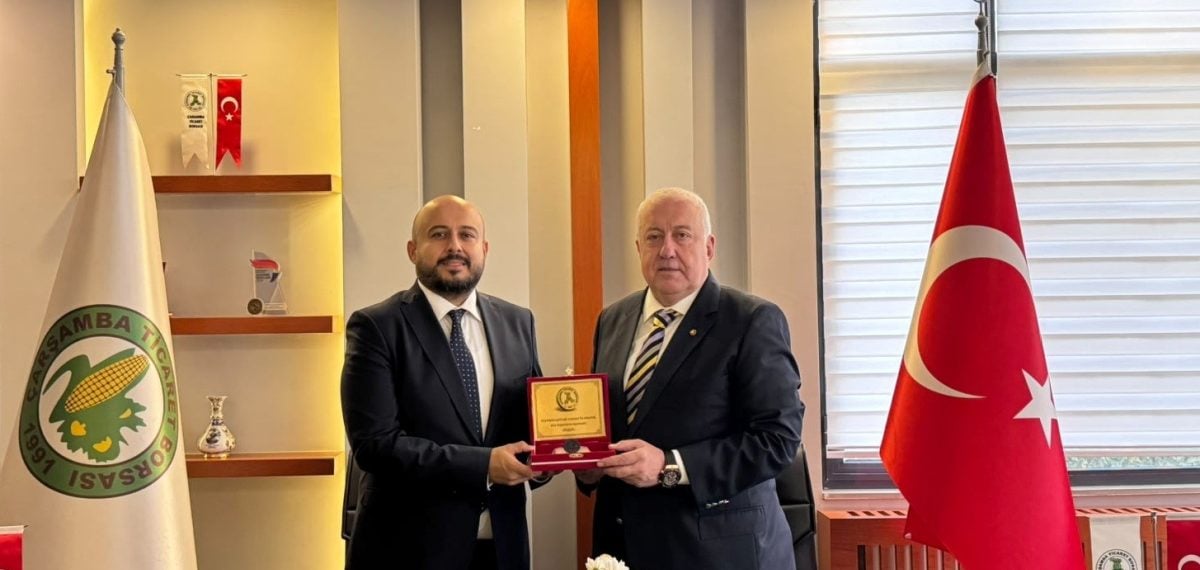 Çarşamba Ticaret Borsası’nda devir teslim gerçekleşti yeni başkan görevi devraldı