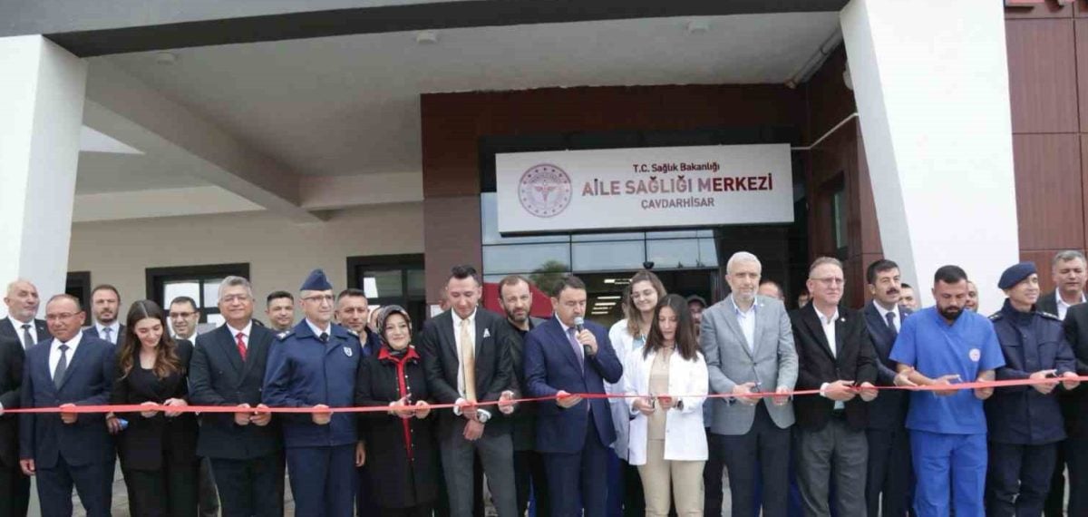 Çavdarhisar Devlet Hastanesi törenle açıldı ve hizmete girdi