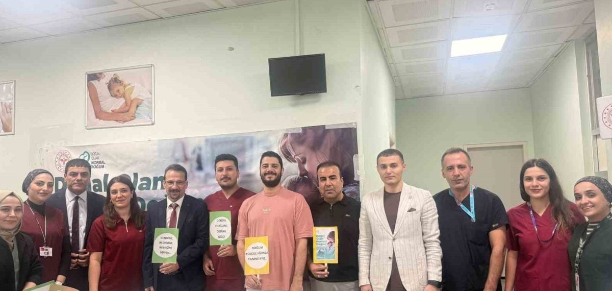 Cizre Devlet Hastanesi’nde anne adaylarına normal doğum bilgilendirmesi
