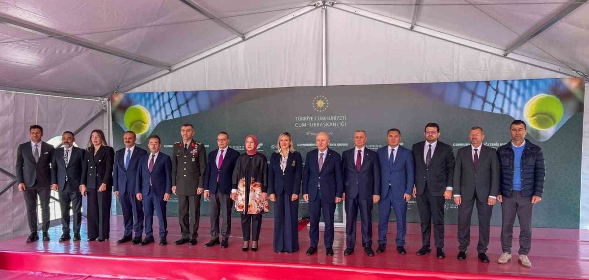 Cumhurbaşkanlığı Tenis Kupası Ankara’da başladı, 128 sporcu mücadele ediyor