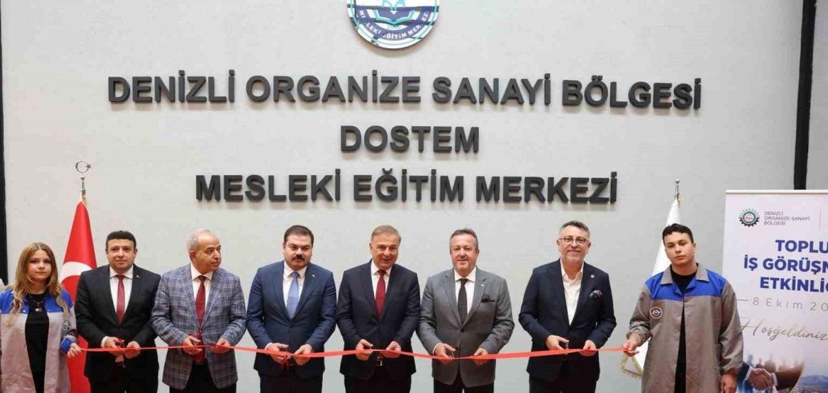 Denizli OSB ve İŞKUR ortaklığıyla 50 firma istihdam için iş görüşmesi düzenledi