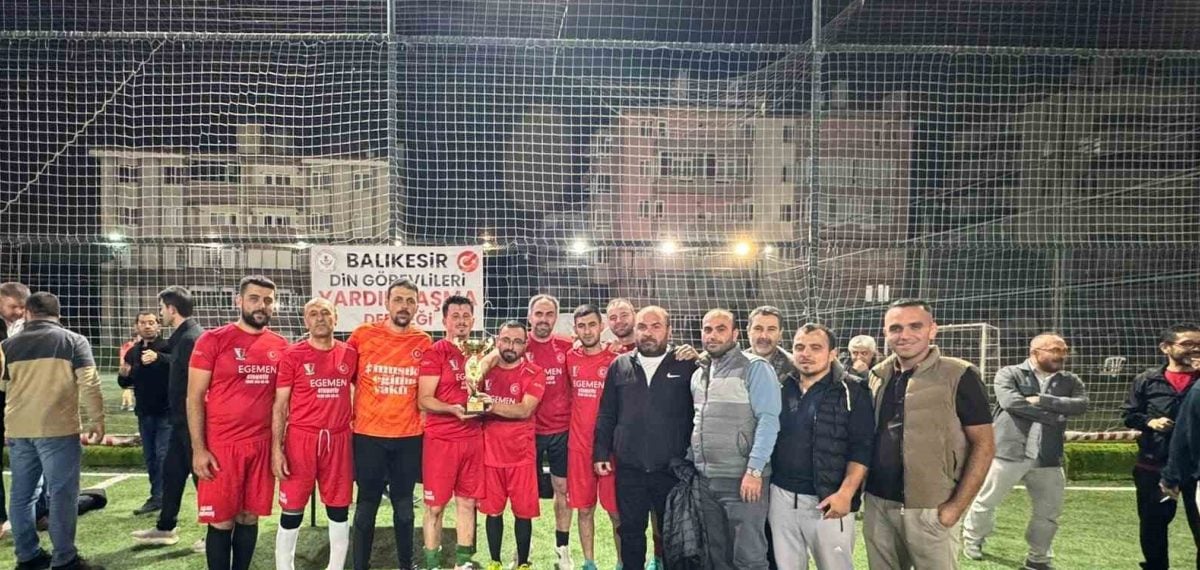 Din görevlileri turnuvasında Havran İmangücü FK şampiyon oldu