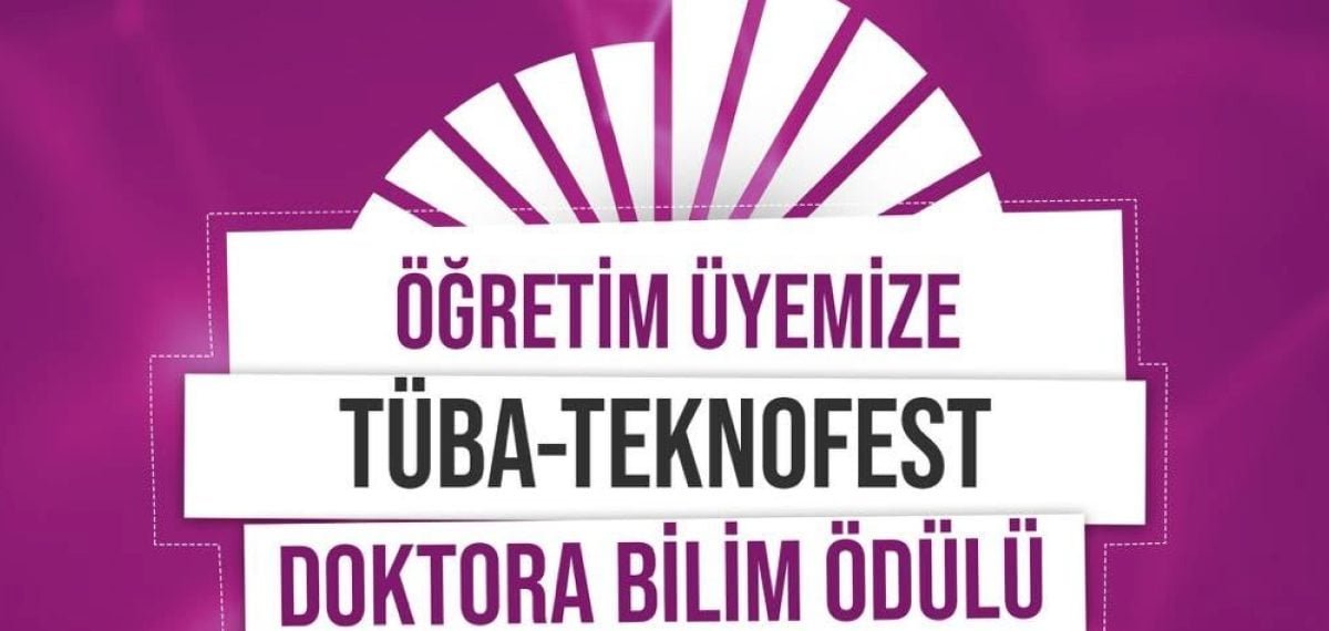 Doç. Dr. Sezer Önbilgin TÜBA-TEKNOFEST Doktora Bilim Ödülü kazandı