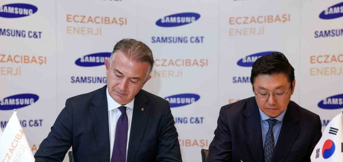 Eczacıbaşı Enerji ile Samsung C&T Türkiye ve Avrupa için yenilenebilir enerji ortaklığı kurdu
