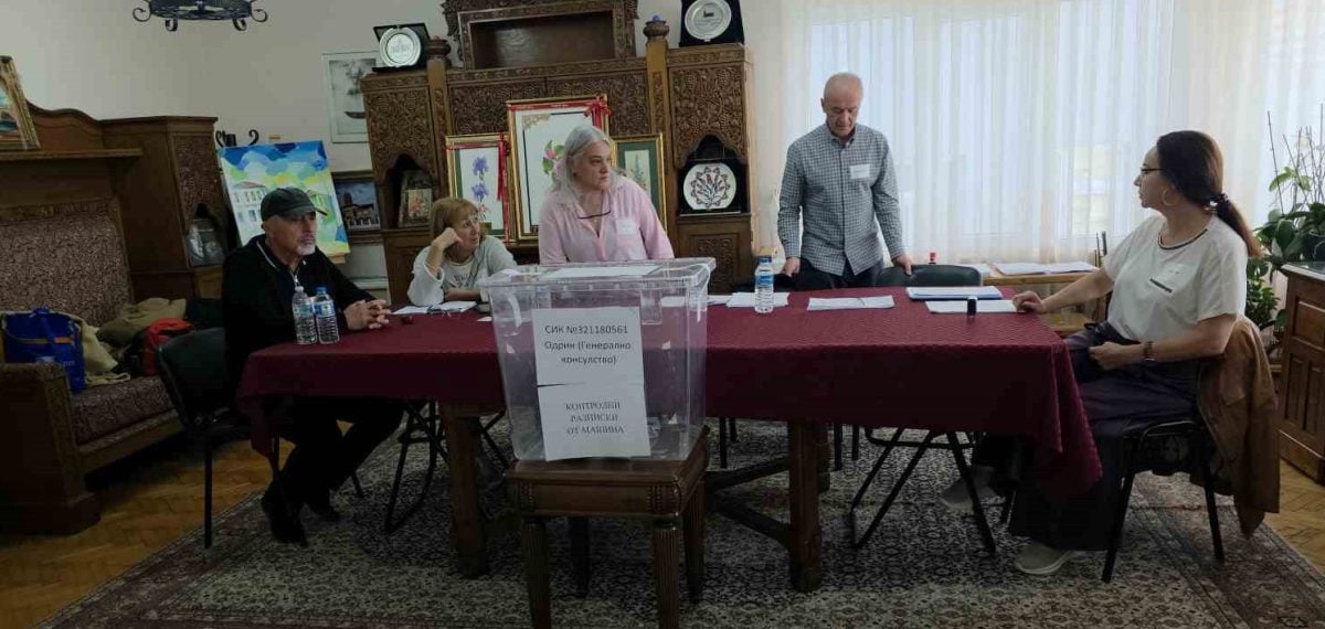 Edirne Başkonsolosluğu’nda sakin geçen Bulgaristan cumhurbaşkanlığı oylaması