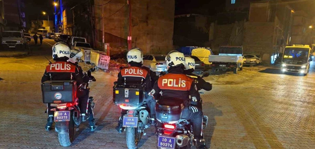 Edremit’te bir haftalık uygulamada 6 bin 828 kişi sorgulandı, 39 yakalama