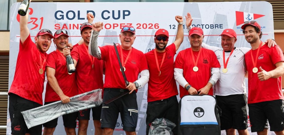 Eker Süzme Yelken Takımı Saint-Tropez’de Cape 31 Gold Cup’ın İlk Şampiyonu Oldu