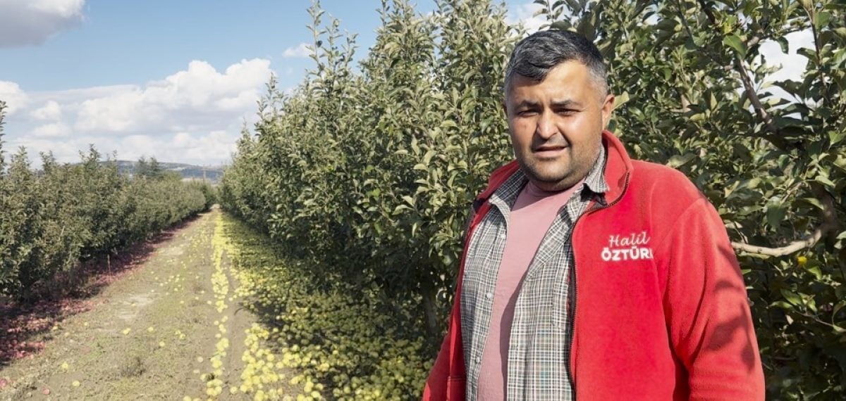 Elmalı’da elma üreticileri maliyetler nedeniyle ürününü değerinde satamıyor