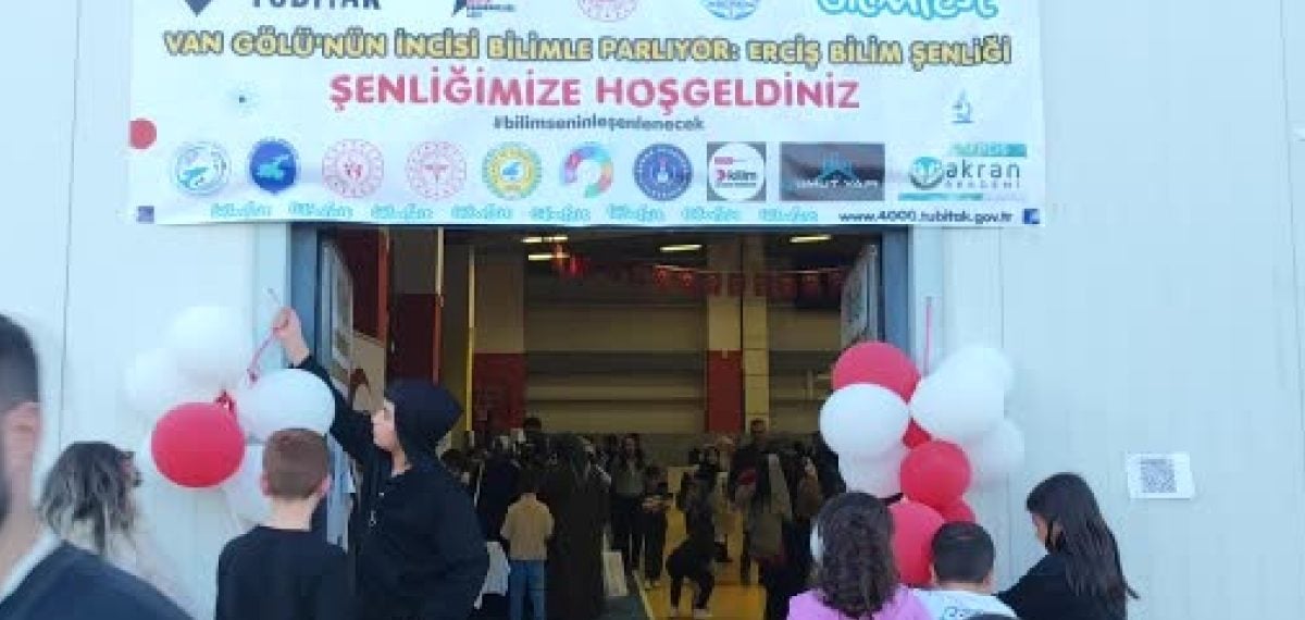 Erciş Bilim Şenliği ilçede 28 atölyeyle bilimi yaygınlaştırdı