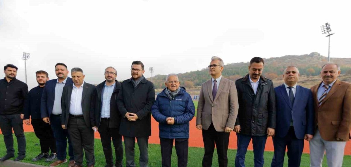 Erciyes’e yeni atletizm pisti tamamlandı, kamp kapasitesi genişliyor