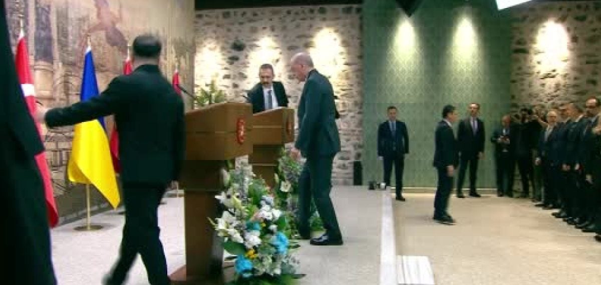 Erdoğan ile Zelenskiy Dolmabahçe’de görüştü ve barış çabalarını değerlendirdi