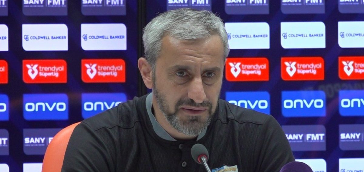 Erzurumspor FK teknik direktörü Özbalta maç sonrası beraberliği değerlendirdi