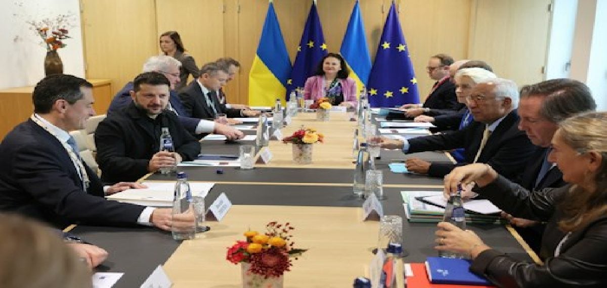 eu leaders pledge to keep sanctions until russia ends its war 3 3sVVN93i