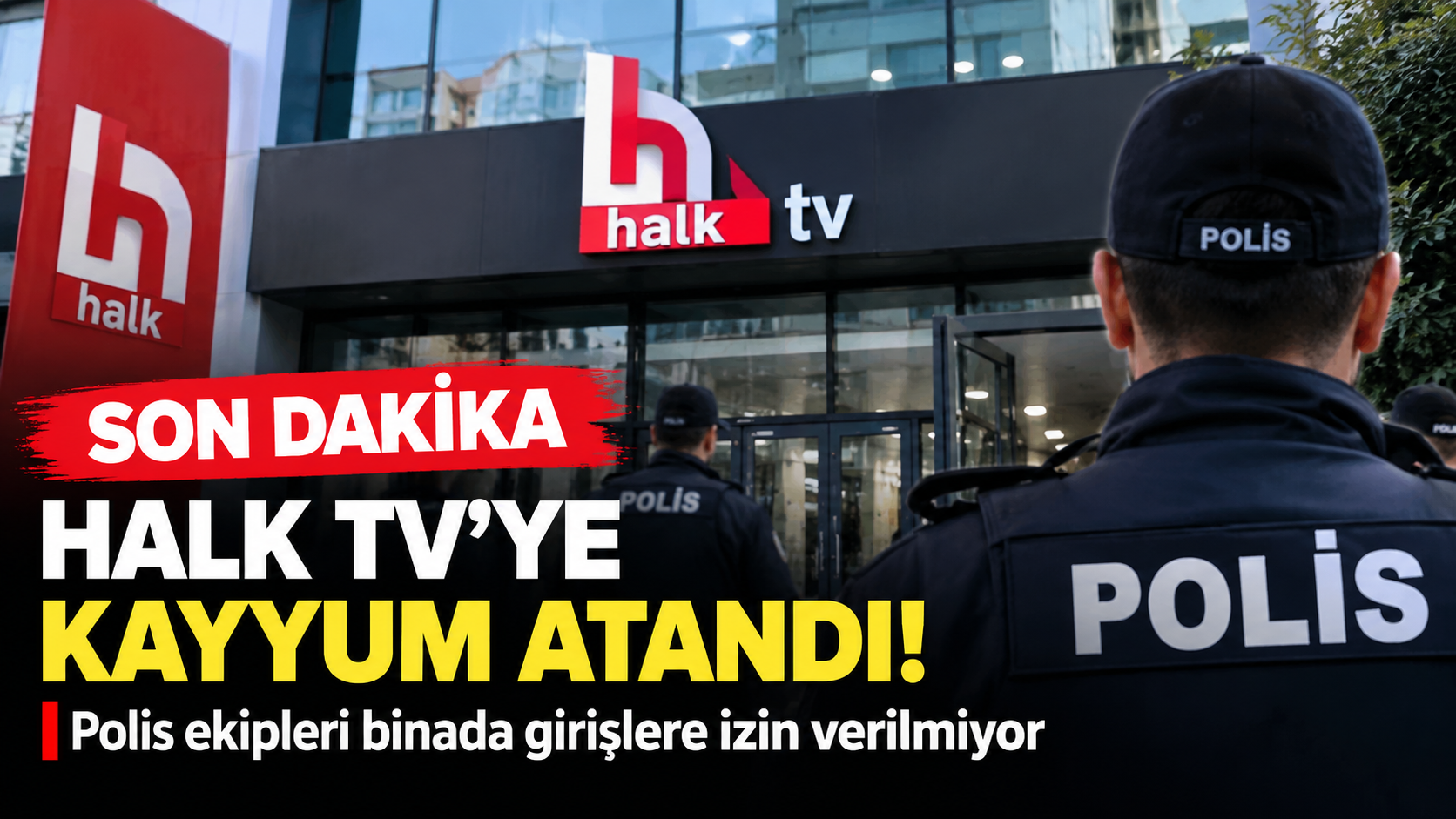 Halk TV’ye Kayyum Atandı, Yayın Durduruldu