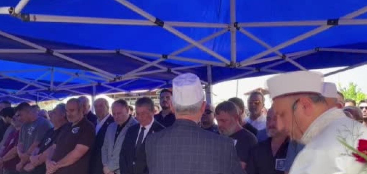 Filo Jet faciasında iki çocuğu kurtaran Süleyman Erdoğan son yolculuğuna uğurlandı